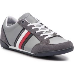 Sneakersy TOMMY HILFIGER - Corporate Material Mix Cupsole FM0FM02046 Steel Grey 039. Buty sportowe na co dzień męskie Tommy Hilfiger. W wyprzedaży za 359.00 zł.