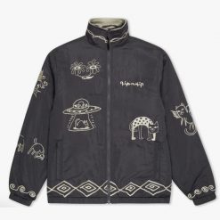 Bluza Rip N Dip Blonded Reverse Jkt Sand. Bluzy nierozpinane męskie RIPNDIP, l, bez wzorów, bez ramiączek, bez kaptura. Za 803.66 zł.