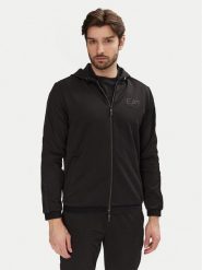 EA7 Emporio Armani Bluza 7M000308 AF13526 UC001 Czarny Regular Fit. Czarne bluzy rozpinane męskie EA7 Emporio Armani, m, bez wzorów, z syntetyku, bez ramiączek, bez kaptura. Za 709.99 zł.