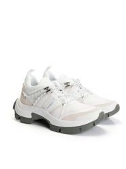Bikkembergs Sneakersy "Delmar" | B4BKM0020 | Delmar Low Top | Mężczyzna | Biały. Białe buty sportowe na co dzień męskie Bikkembergs, m, bez wzorów, z materiału, bez ramiączek, bez kaptura. W wyprzedaży za 499.00 zł.