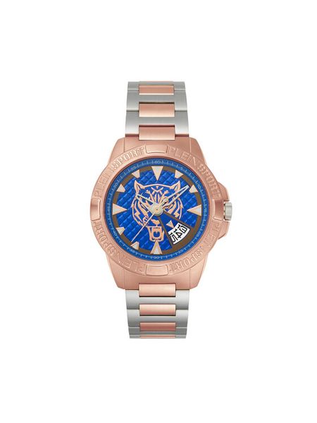 Plein Sport Zegarek Touchdown PSFBA1223 Złoty. Żółte, analogowe zegarki męskie Plein Sport, złote. Za 990.99 zł.