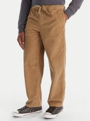 Billabong Spodnie materiałowe Larry Cord EBYNP00111 Brązowy Regular Fit. Brązowe spodnie na co dzień męskie Billabong, bez wzorów, z bawełny. Za 349.99 zł.