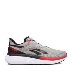 Sneakersy Reebok. Szare buty do biegania męskie Reebok, bez wzorów, bez zapięcia, do biegania. Za 249.99 zł.