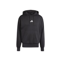 Bluza Męska Z Kapturem adidas Sportowa Dresowa Treningowa Hoodie roz. M. Czarne bluzy z kapturem męskie ADIDAS, m, bez wzorów, z bawełny, sportowe, bez ramiączek. Za 183.00 zł.