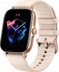 Smartwatch Amazfit GTS 3 Beżowy (W2035OV2N). Brązowe zegarki smartwatch Amazfit. Za 409.00 zł.