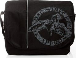 Bag Street Torba szkolna męska na ramię czarna HAWK. Czarne torby męskie na ramię Bag Street, bez wzorów, street, na ramię. Za 99.90 zł.