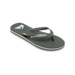Klapki dla Mężczyzn MOLOKAI CORE. Brązowe klapki i japonki męskie Quiksilver, bez wzorów, z gumy. Za 89.99 zł.