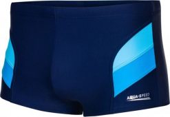 Aqua-Speed Kąpielówki ARON 338-42 granatowy XXL. Niebieskie kąpielówki męskie Aqua-Speed, m, bez wzorów. Za 57.51 zł.