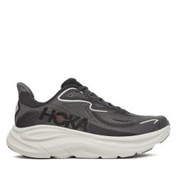 Buty do biegania Hoka. Czarne buty do biegania męskie HOKA, bez wzorów, bez zapięcia, do biegania. Za 599.99 zł.