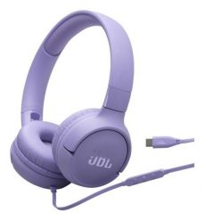 Słuchawki nauszne JBL Tune520C USB-C Purple. Fioletowe słuchawki nauszne JBL. Za 163.99 zł.