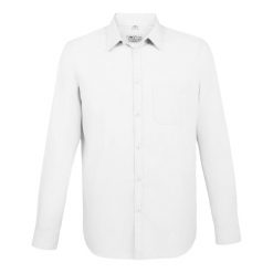 Męska Koszula Baltimore Slim. Białe koszule męskie SOL'S, m, bez wzorów, bez kołnierzyka, bez ramiączek. Za 124.99 zł.