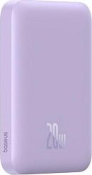 Powerbank Baseus OS-Baseus Magnetic Mini Air Wireless Fast Charge Power Bank 6000mAh 20W Nebula Purple(With Simple Series Charging Cable Type-C to Typ. Fioletowe powerbanki Baseus. Za 132.55 zł.