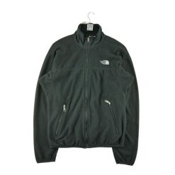 Second life - Męska kurtka polarowa Retro Made in USA - Jak nowy. Czarne kurtki męskie The North Face, m, bez wzorów, z polaru, retro, bez ramiączek, bez kaptura. Za 211.46 zł.