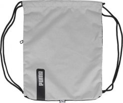 Puma Plecak torba worek na buty sportowy szkolny Puma Deck Gym Sack II szaro-czarny 79513 04. Czarne torby sportowe męskie Puma, bez wzorów. Za 62.89 zł.