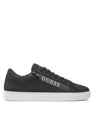 Guess Sneakersy Todi Iik FMFTOD ELE12 Czarny. Czarne buty sportowe na co dzień męskie Guess, m, z aplikacjami, ze skóry, bez ramiączek, bez kaptura. Za 459.99 zł.