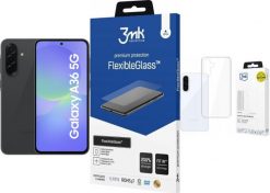 Smartfon Samsung Galaxy A36 5G 8/256GB Czarny (SM-A366BZKGEUE) + FlexibleGlass + Etui Clear Case. Czarne smartfony SAMSUNG. Za 1,310.00 zł.