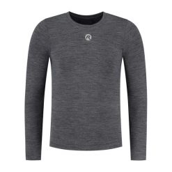 Koszulka termoaktywna unisex Rogelli Merino. Szare bielizna termoaktywna męska Rogelli, l, bez wzorów, bez ramiączek, rowerowe. W wyprzedaży za 268.00 zł.