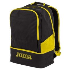 Plecak treningowy Joma Estadio III dwukomorowy z przegrodą na buty 23,8 L. Czarne plecaki męskie Joma, bez wzorów. W wyprzedaży za 129.35 zł.