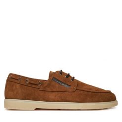 Mokasyny Giuseppe Zanotti. Brązowe mokasyny męskie Giuseppe Zanotti, bez zapięcia. Za 1,929.00 zł.