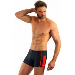 Kąpielówki męskie spodenki kąpielowe Sesto Senso Men's. Czarne kąpielówki męskie Sesto Senso, l, bez wzorów. Za 59.99 zł.
