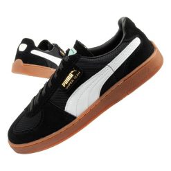 Buty sneakersy męskie Puma Super Team Og skóra oddychające czarne. Czarne buty sportowe na co dzień męskie Puma, m, bez wzorów, ze skóry, bez ramiączek, bez kaptura. Za 259.00 zł.