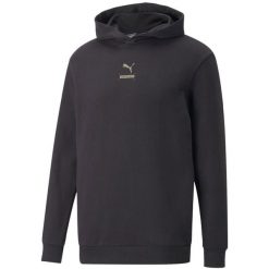 Bluza męska Puma Better Hoodie FL Pebble. Czarne bluzy nierozpinane męskie Puma, m, bez wzorów, sportowe, bez ramiączek, bez kaptura. Za 126.65 zł.