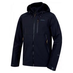 Husky Kurtka Sauri M Czarna, M. Czarne kurtki softshell męskie Husky, z softshellu. Za 535.00 zł.