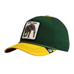 Czapka z daszkiem Goorin Bros. Extra Large Elephant Green 101-1328. Zielone czapki męskie Goorin Bros, bez wzorów, sportowe. Za 159.00 zł.