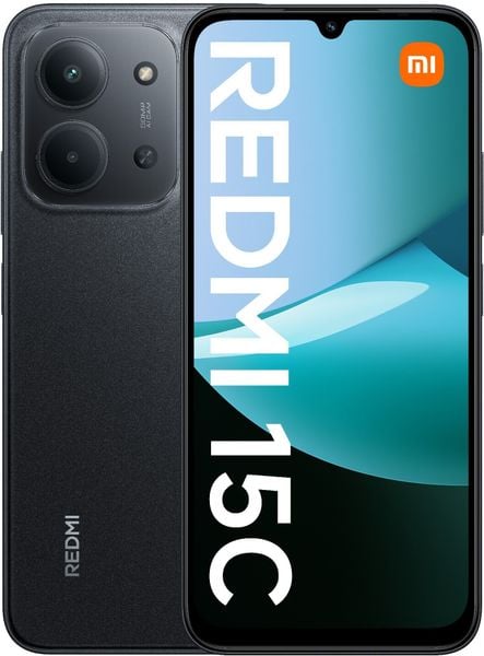 Smartfon Xiaomi Redmi 15C 4/128GB Czarny (MZB0KOAEU). Czarne smartfony Xiaomi. Za 369.00 zł.