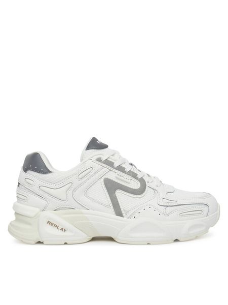 REPLAY Sneakersy GMS9M .000.C0010T Biały. Białe buty sportowe na co dzień męskie Replay, m, bez wzorów, z materiału, bez ramiączek, bez kaptura. Za 529.99 zł.