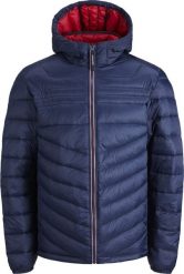 Kurtka męska Jack & Jones Jack & Jones kurtka puchowa JJEHERO PUFFER HOOD NOOS 12211785 L. Kurtki męskie Jack & Jones, l, bez wzorów, z puchu, bez ramiączek, bez kaptura. Za 224.99 zł.