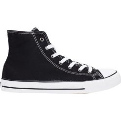 Buty lifestyle męskie OBML207 - czarny. Buty sportowe na co dzień męskie marki 4f. W wyprzedaży za 39.99 zł.