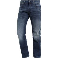 GStar Jeansy Straight Leg finch stretch denim. Niebieskie jeansy męskie G-Star, z bawełny. W wyprzedaży za 503.10 zł.
