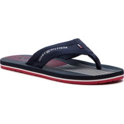 Japonki TOMMY HILFIGER - Striped Footbed Beach Sandal FM0FM01933 Midnight 403. Klapki i japonki męskie marki Tommy Hilfiger. Za 159.00 zł.