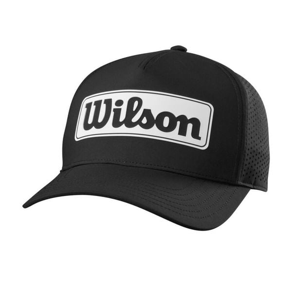 Czapka golfowa Wilson Performance. Czarne czapki męskie Wilson, bez wzorów, sportowe. Za 186.00 zł.