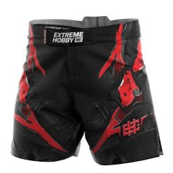 Spodenki Sportowe Męskie na trening i siłownię EXTREME HOBBY IRON FORCE. Czerwone szorty sportowe męskie EXTREME HOBBY, bez wzorów, z elastanu, sportowe. Za 229.00 zł.