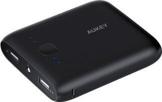 Powerbank Aukey PB-N42 10000mAh Czarny. Czarne powerbanki Aukey. Za 99.75 zł.