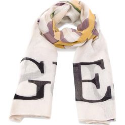 Chusta GUESS - AW7715 VIS03 OFF. Brązowe szaliki męskie Guess, z materiału. W wyprzedaży za 169.00 zł.