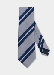 PAKO LORENTE – Krawat męski szary P22SF-KX-008-S-0. Szare krawaty i muchy męskie Pako Lorente, bez wzorów, z poliesteru. Za 29.99 zł.