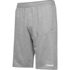 Spodenki sportowe męskie Hummel Go Cotton Bermuda Shorts. Szare szorty sportowe męskie HUMMEL, bez wzorów, sportowe. Za 118.00 zł.