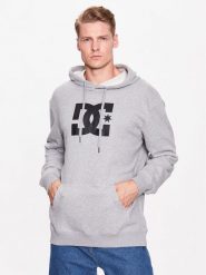 DC Shoes Bluza ADYSF03099 Szary Regular Fit. Szare bluzy nierozpinane męskie DC Shoes, m, bez wzorów, z bawełny, bez ramiączek, bez kaptura. Za 199.99 zł.