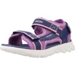 Sandały GEOX J SANDAL AIRADYUM GI Niebieski. Niebieskie buty zimowe męskie Geox, bez wzorów, z syntetyku, sportowe, bez obcasa, bez zapięcia. Za 214.99 zł.