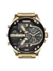 Diesel Zegarek Mr Daddy 2.0 DZ7333 Złoty. Żółte, analogowe zegarki męskie Diesel, złote. Za 1,779.00 zł.