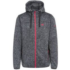 Trespass Odeno B - Męski polar At300 Black Marl. Brązowe bluzy z polaru męskie Trespass, m, bez wzorów, z dzianiny, sportowe, bez ramiączek, bez kaptura. Za 296.99 zł.