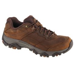 Buty do chodzenia męskie Merrell Moab Adventure 3. Brązowe buty trekkingowe męskie Merrell, bez wzorów, bez zapięcia, trekkingowe. Za 629.00 zł.