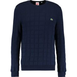 Lacoste LIVE Sweter navy blue. Niebieskie kardigany męskie Lacoste LIVE, z bawełny. W wyprzedaży za 375.20 zł.
