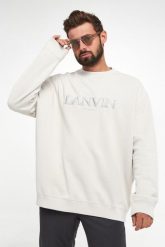 Bluza męska crewneck LANVIN. Bluzy nierozpinane męskie Lanvin, l, bez wzorów, bez ramiączek, bez kaptura. Za 2,499.00 zł.