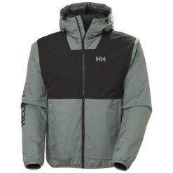Kurtka uniwersalna męska Helly Hansen Ervik Ins Rain Jacket. Czarne kurtki męskie Helly Hansen, m, bez wzorów, z syntetyku, klasyczne, bez ramiączek, z kapturem. Za 1,075.00 zł.