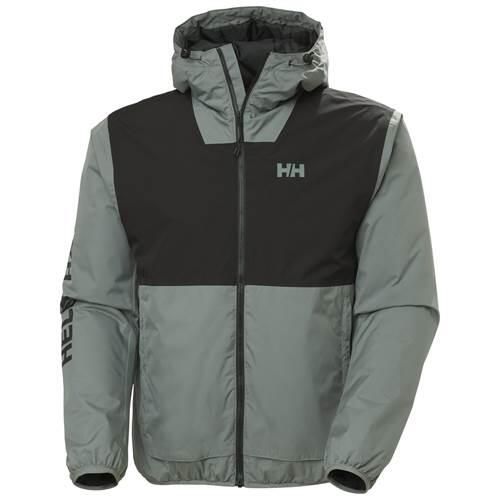 Kurtka uniwersalna męska Helly Hansen Ervik Ins Rain Jacket. Czarne kurtki męskie Helly Hansen, m, bez wzorów, z syntetyku, klasyczne, bez ramiączek, z kapturem. Za 1,051.00 zł.