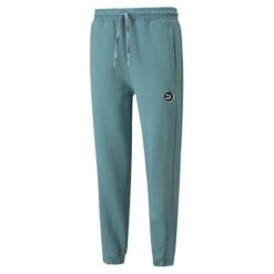 Spodnie sportowe męskie Puma T7 GO For. Zielone szorty sportowe męskie Puma, bez wzorów, z dresówki, sportowe. Za 398.00 zł.